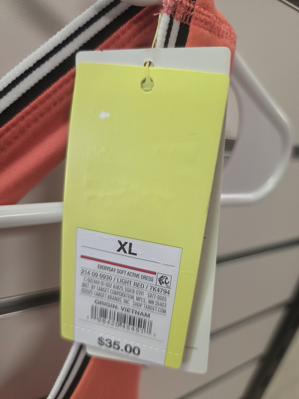 all in motion Coral Racerback Active Dress - Picture 3 of 6